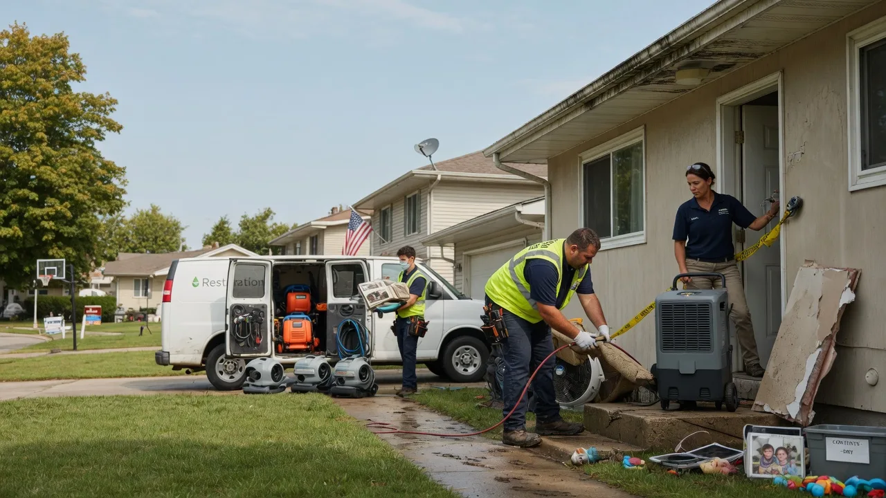 Water Damage Restoration in Ladysmith, WI near me